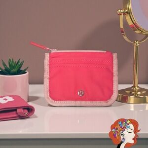 Lululemon pink zip pouch